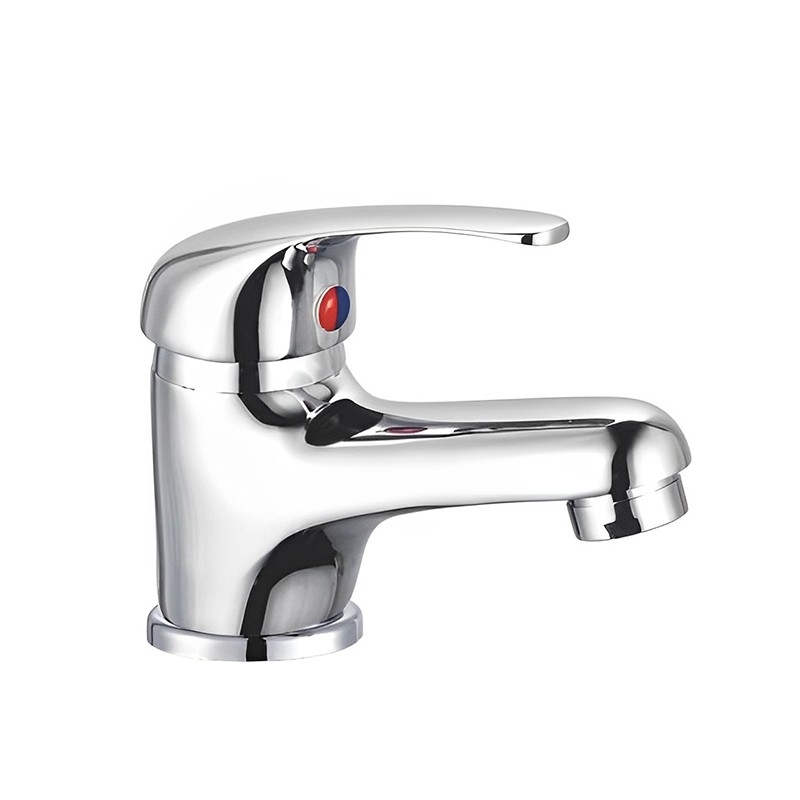 OJ-J1281H Dearadh Nua-Aimseartha Silver Dath Seomra Folctha Faucet Abhantrach Alloy Sinc