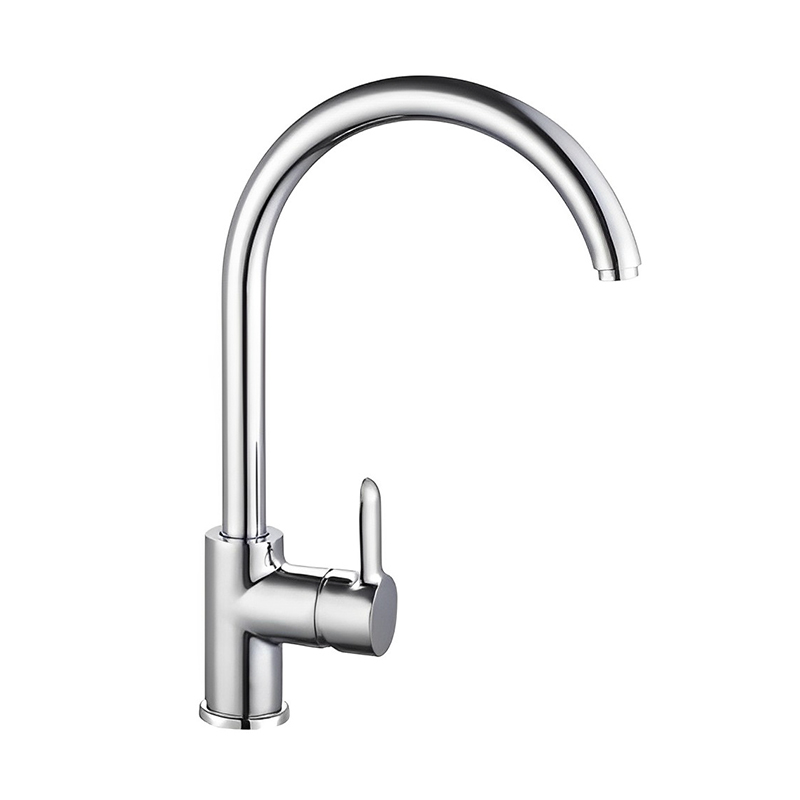 OJ-J2458H Dath Airgid Faucet Cistine Alloy Sinc Muineál Eala Eacnamaíochta