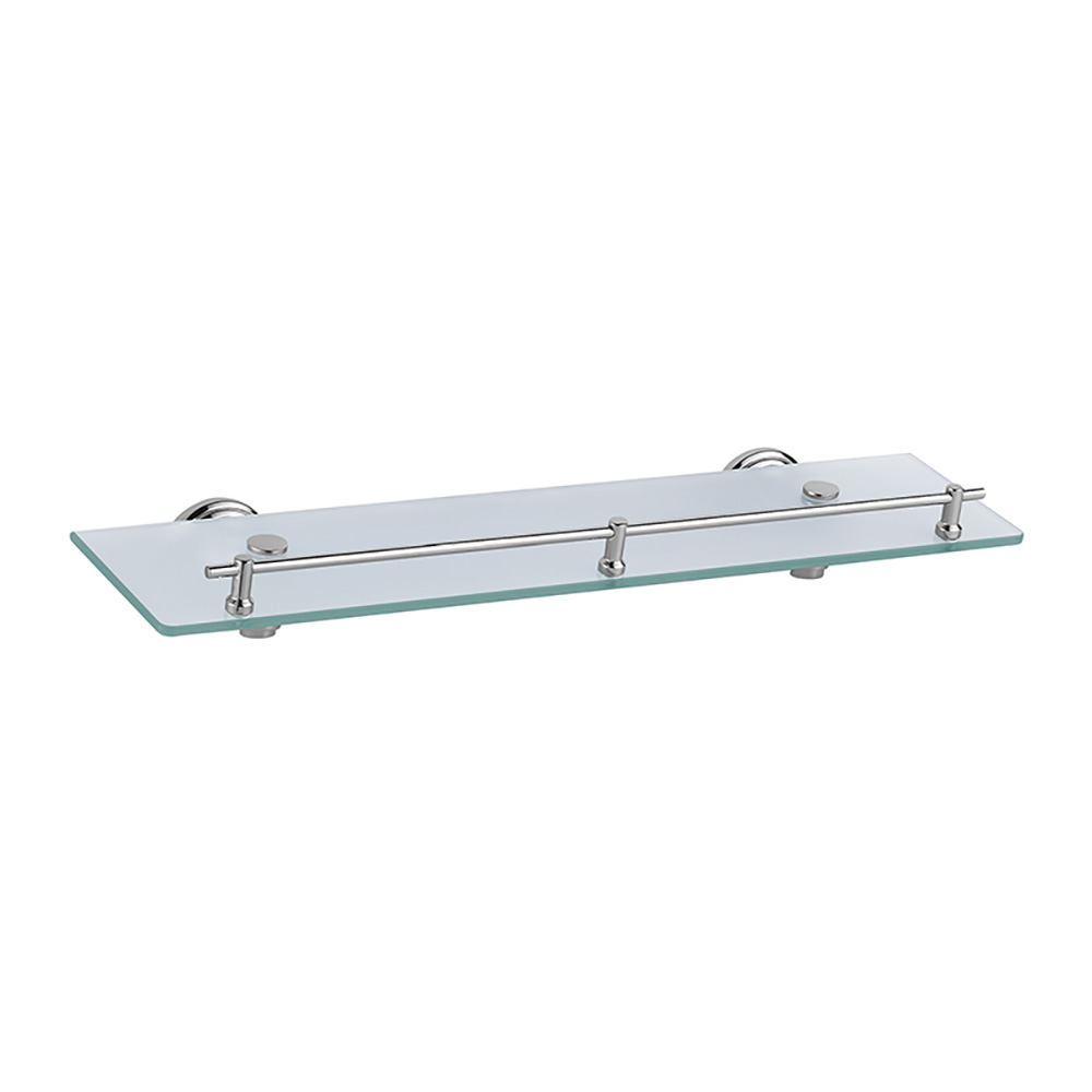 OJ-L4203J Seilf Gloine 1 Ciseal Folctha Caddy Folcadán meirge-dhíonach Wall Mount Sinc Alloy Bathroom Accessories